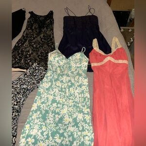 Bundle of seven dresses